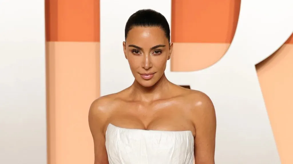 Kim Kardashian is a 'Diva' in a Tight-Fitting Backless Holiday Jumpsuit