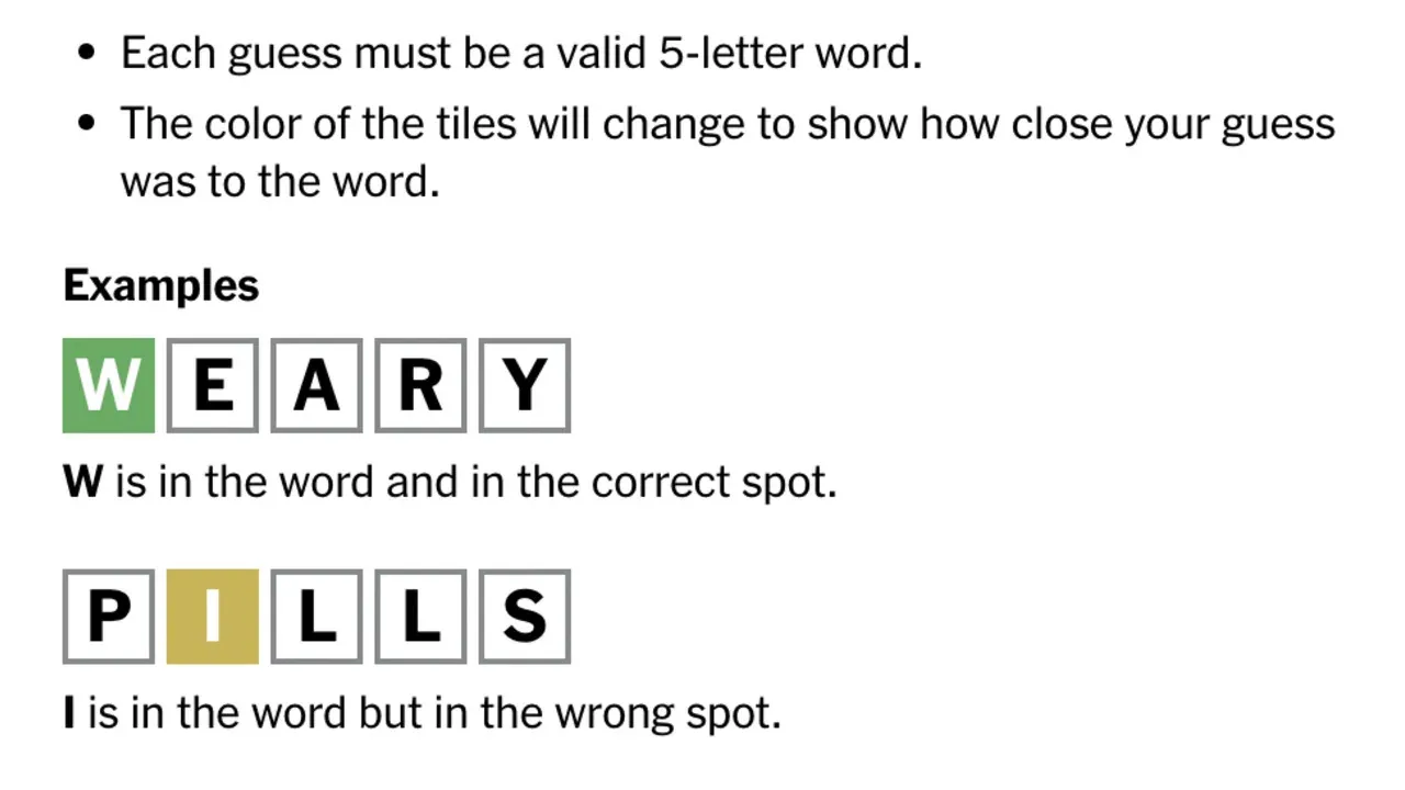 Wordle Hint and Solutions for November 30, 2025's Puzzle #1625