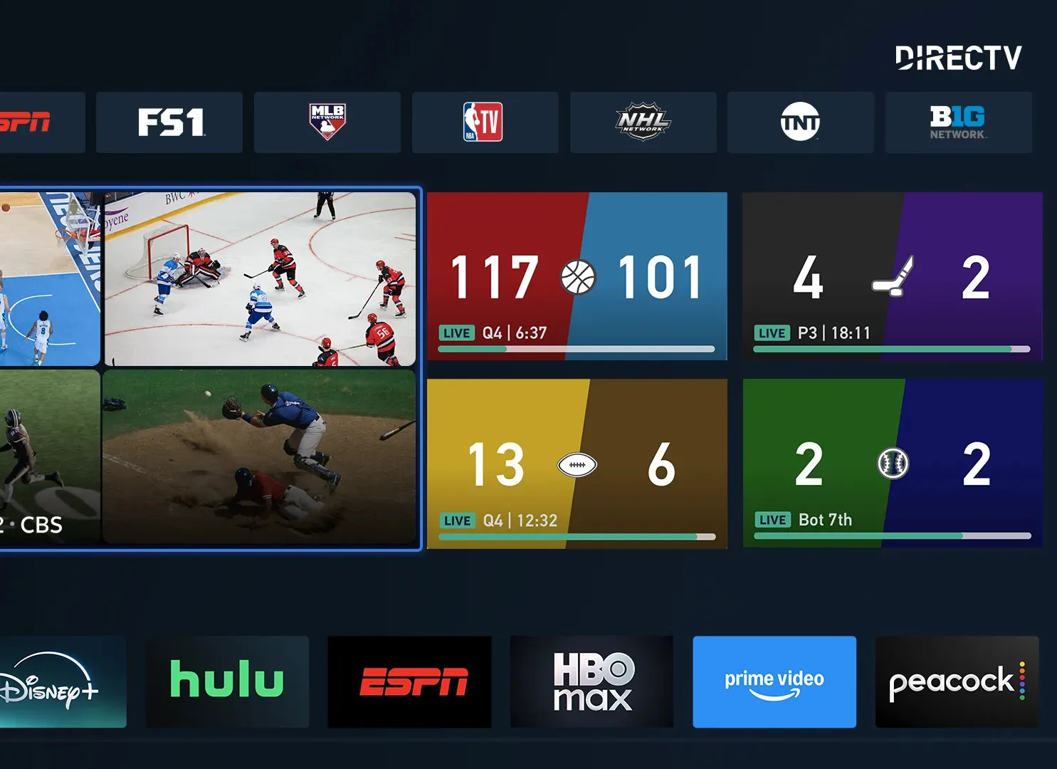 DIRECTV Introduces Seven New Multiview 'Mix Channels' for Enhanced Home Streaming Experience