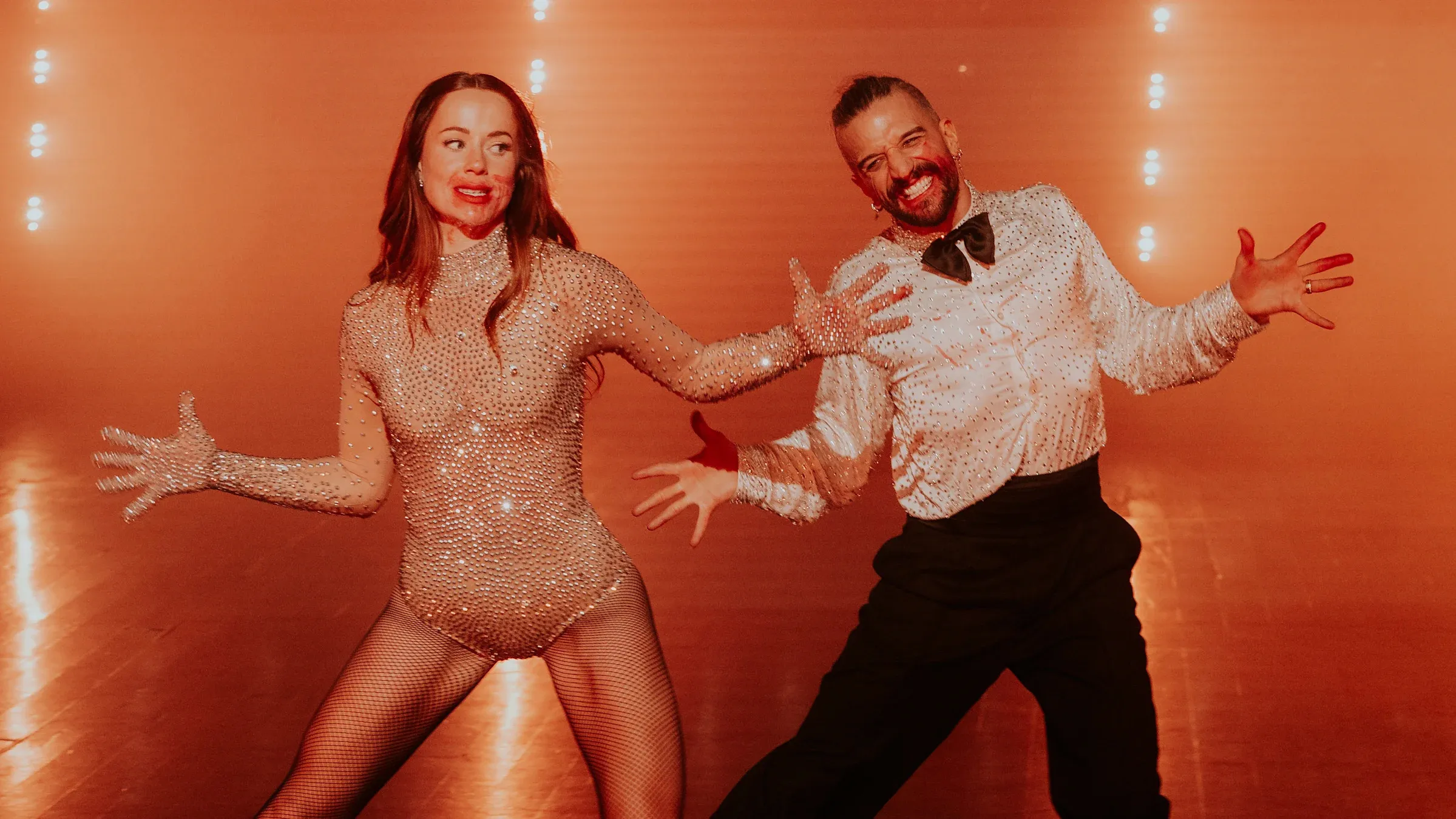 Whitney Leavitt & Mark Ballas Discuss "Really Heavy" Hate Mail After Sharing Their 'Dancing With The Stars' Freestyle Following Elimination