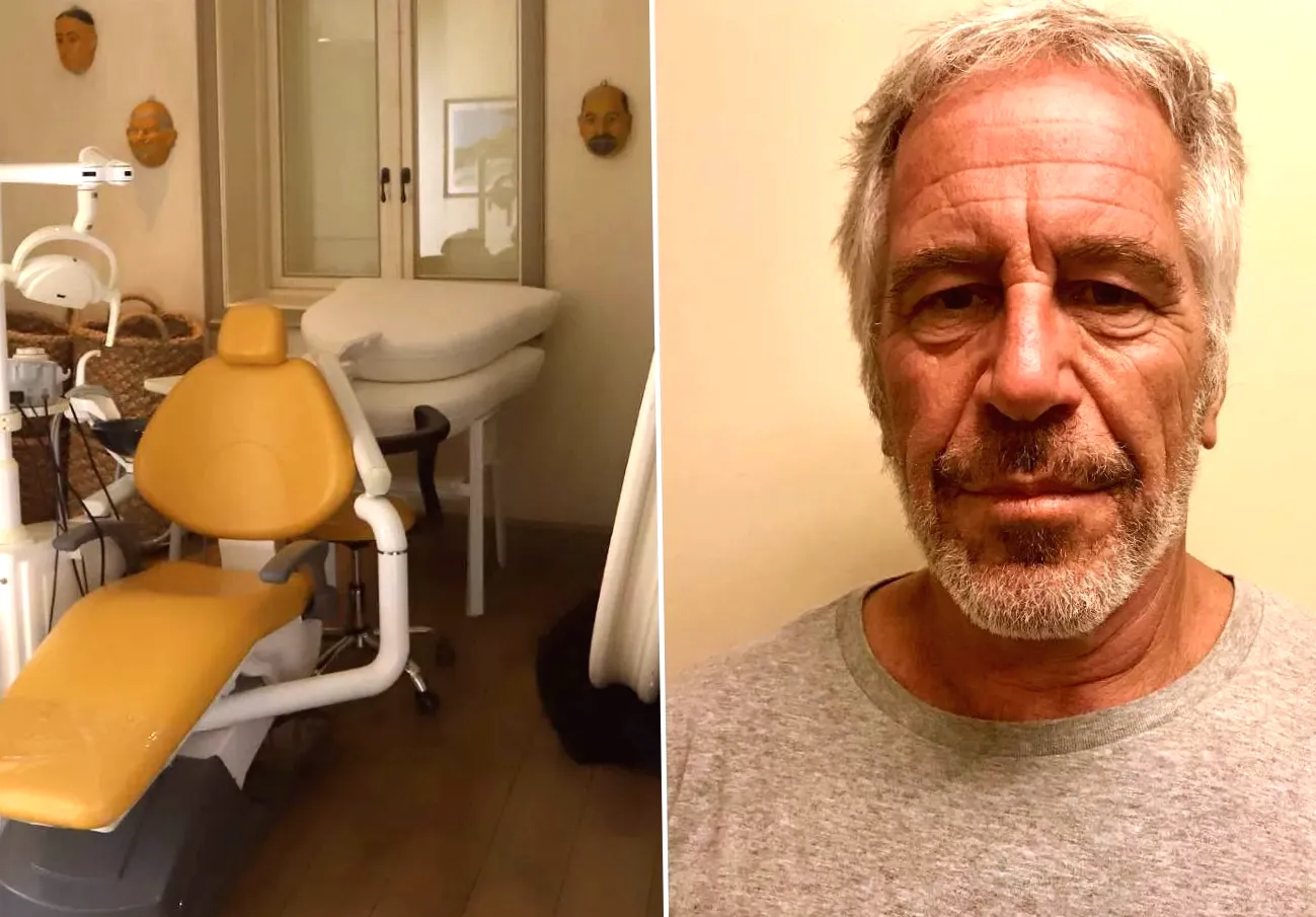 New Photos from Epstein Island Show Dental Chair Surrounded by 'Disturbing' Faces, Chalkboard with 'Power,' 'Deception' Writings