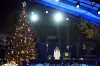 Trump lights National Christmas Tree with LED student ornaments.