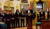 Trump praises Kennedy Center upgrades while presenting medals to honorees
