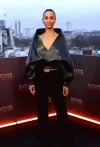 Zoe Saldana Dresses in Balenciaga for 'Avatar: Fire And Ash' Paris Photocall