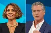 Halle Berry Criticizes Gavin Newsom for 'Devaluing' Women and States He 'Shouldn't Be Our Next President' Just Before His Stage Appearance