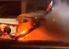 169 Passengers Evacuate Plane in Panic Due to Airport Fire Filling Cabin with Smoke